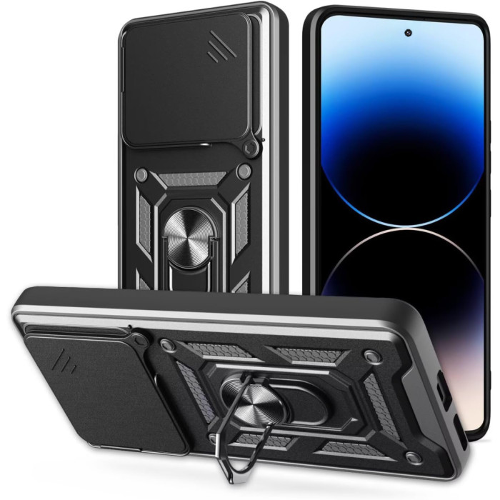 Чохол до мобільного телефона BeCover Military Poco F7 Pro Black (713536)
