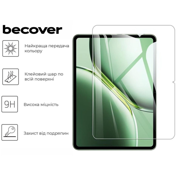 Скло захисне BeCover OnePlus Pad 2 12.1