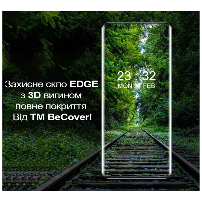 Скло захисне BeCover EDGE Infinix Hot 50 Pro Plus 4G Black (713582)
