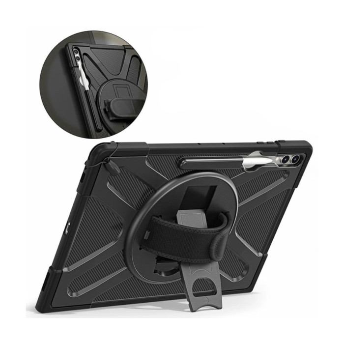 Чохол до планшета BeCover Heavy Duty Samsung Galaxy Tab S8 Ultra/S9 Ultra/S10 Ultra (X900/X906/X910/X916/X920/X926) 14.6