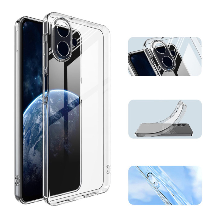 Чохол до мобільного телефона BeCover Silicone Samsung Galaxy A07 SM-A075 Transparent (713686)