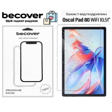 Скло захисне BeCover Oscal Pad 80 WiFi 10.51