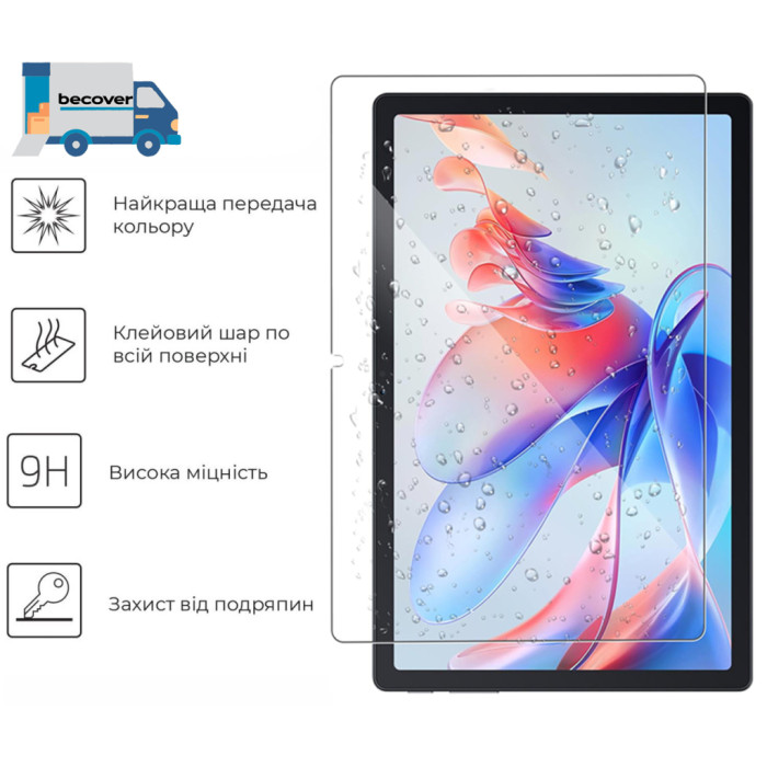 Скло захисне BeCover Oscal Pad 80 WiFi 10.51