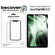 Скло захисне BeCover Oscal Pad 100 12.0