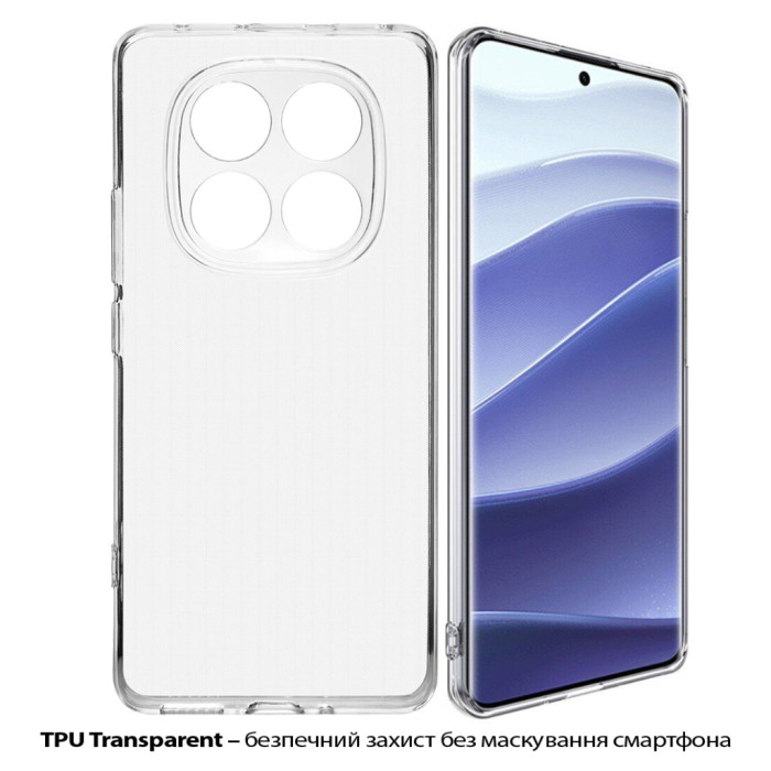 Чохол до мобільного телефона BeCover Poco X7 Transparent (713778)