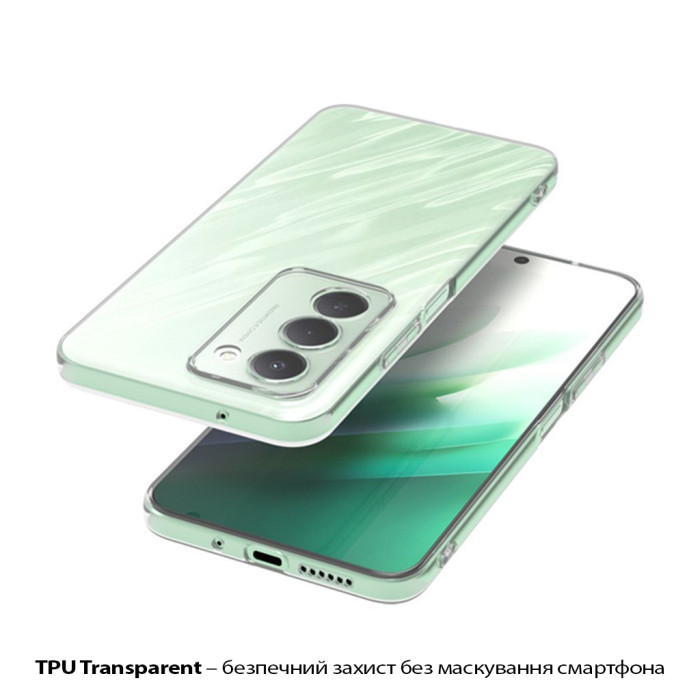 Чохол до мобільного телефона BeCover Silicone Xiaomi Redmi 15 Transparent (713783)