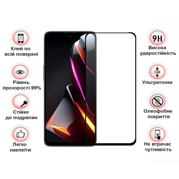 Скло захисне BeCover Nubia Neo 3 5G Black (713883)