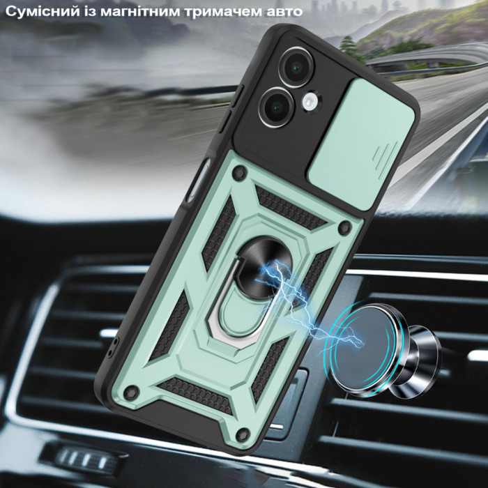 Чохол до мобільного телефона BeCover Military Samsung Galaxy A07 SM-A075 Dark Green (713899)