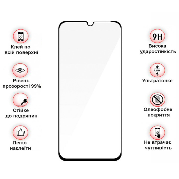 Скло захисне BeCover Xiaomi Redmi 15C 4G/5G Black (713907)