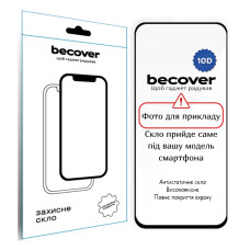 Скло захисне BeCover 10D Apple iPhone 17 Air Black (714073)