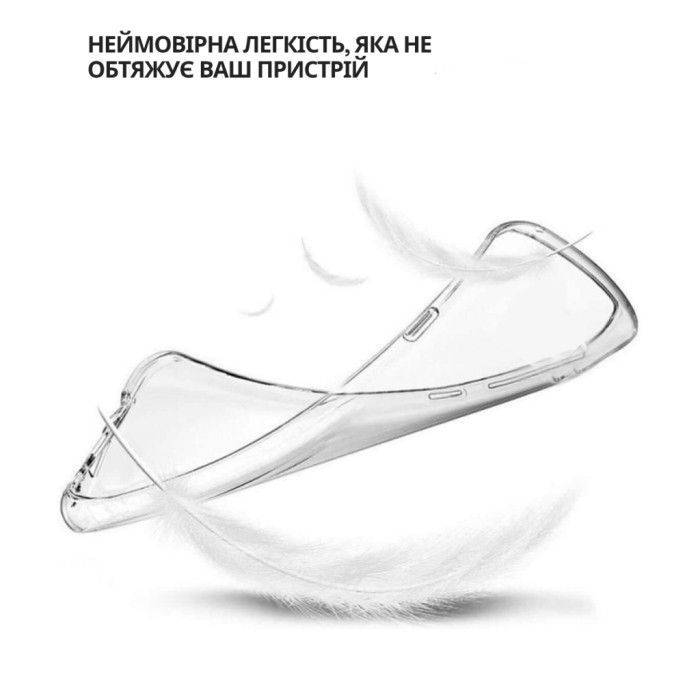 Чохол до мобільного телефона BeCover Silicone Samsung Galaxy S25 FE SM-S731 Transparent (714389)