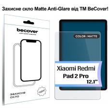 Скло захисне BeCover Matte Anti-Glare Xiaomi Redmi Pad 2 Pro 12.1
