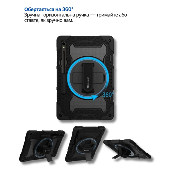 Чохол до планшета BeCover Horizontal handle Samsung Galaxy Tab S10 FE Plus (SM-X620/SM-X626) 13.1