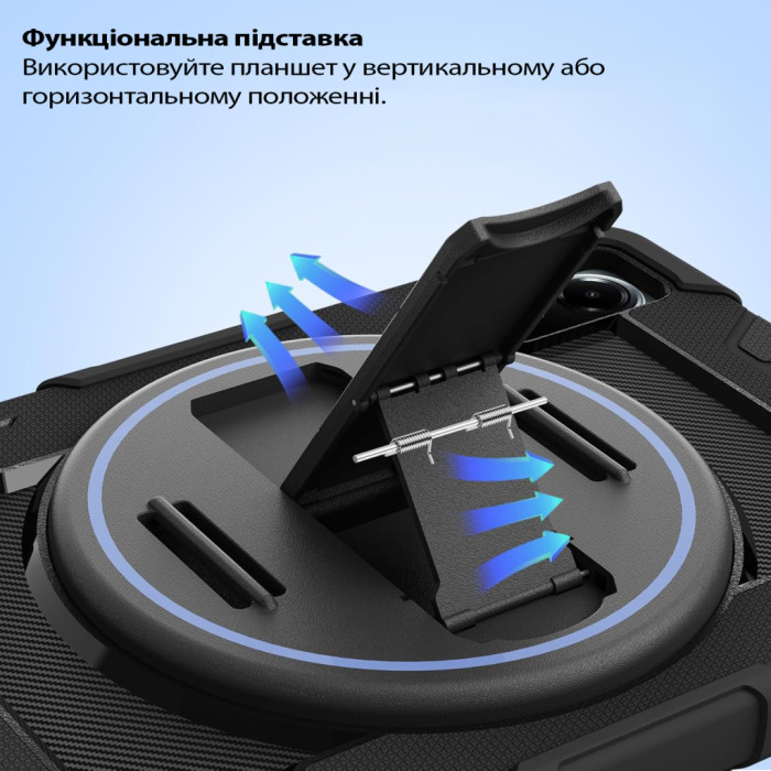 Чохол до планшета BeCover Horizontal handle Samsung Galaxy Tab S10 FE Plus (SM-X620/SM-X626) 13.1