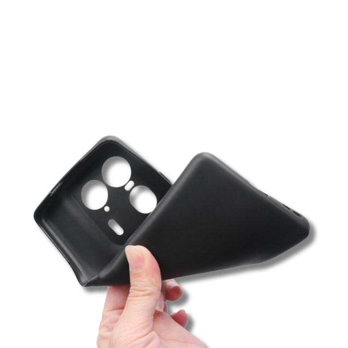 Чохол до мобільного телефона BeCover Silicone Motorola Edge 50 Ultra Black (714689)