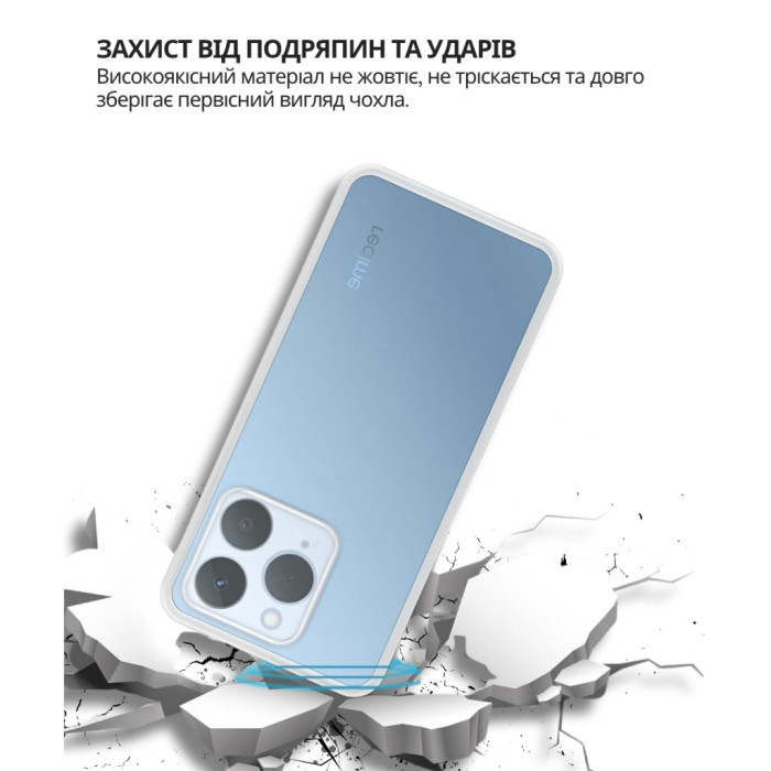 Чохол до мобільного телефона BeCover Silicone Realme 15T Transparent (714695)