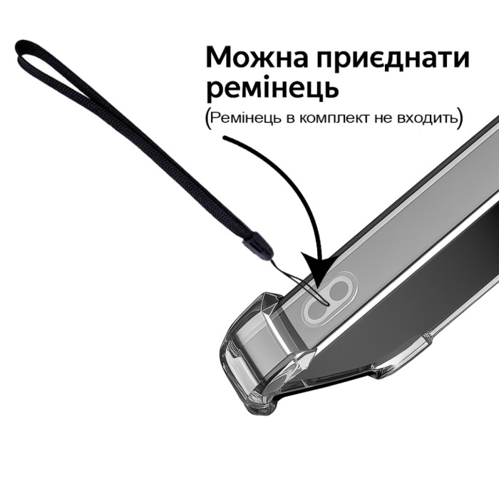Чохол до мобільного телефона BeCover Anti-Shock Infinix GT 30 Pro (X6873) Clear (714697)