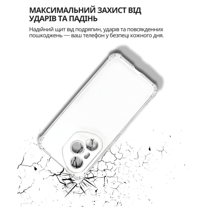 Чохол до мобільного телефона BeCover Anti-Shock Honor 400 Pro Clear (714712)
