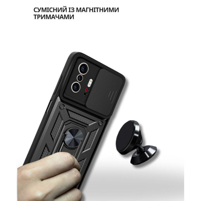 Чохол до мобільного телефона BeCover Military Xiaomi 11T / 11T Pro Black (714749)