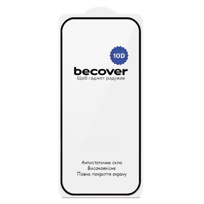 Скло захисне BeCover 10D Realme 15T Black (714765)