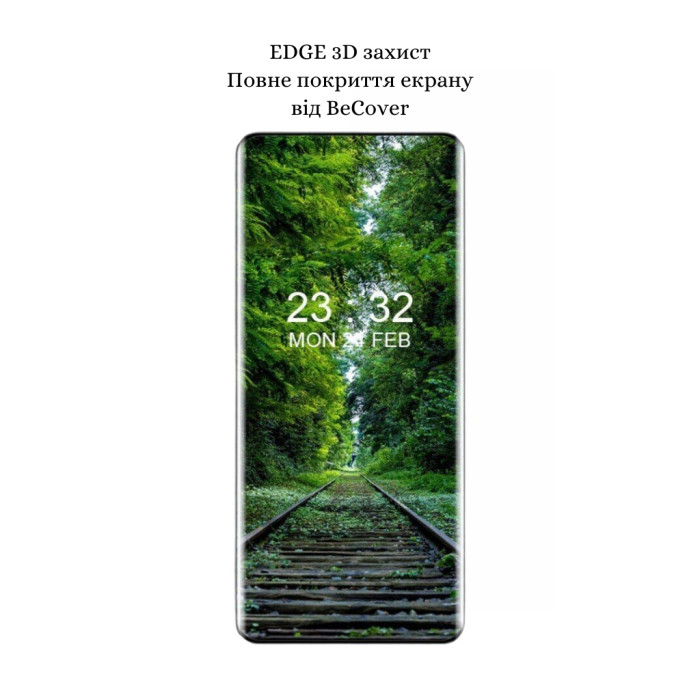 Скло захисне BeCover EDGE Motorola Edge 60 Fusion Black (714770)