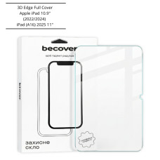 Скло захисне BeCover 3D Edge Full Cover Apple iPad 10.9