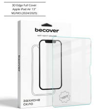 Скло захисне BeCover 3D Edge Full Cover Apple iPad Air 13