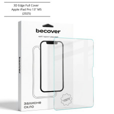 Скло захисне BeCover 3D Edge Full Cover Apple iPad Pro 13