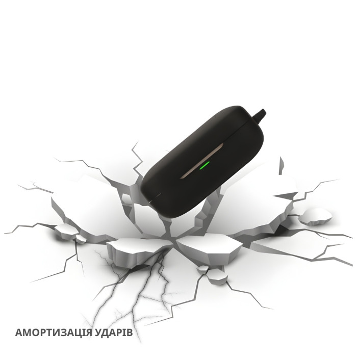 Чохол для навушників BeCover для Realme Buds Air 7 Pro Black (714814)
