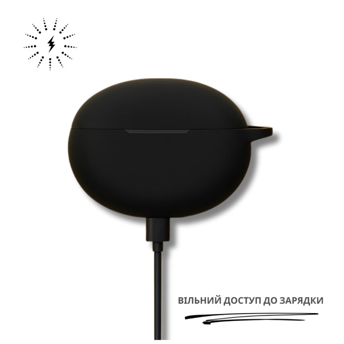 Чохол для навушників BeCover для OnePlus Buds Pro 3 Black (714835)