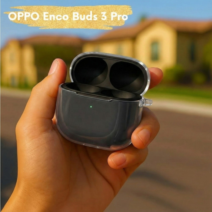 Чохол для навушників BeCover для OPPO Enco Buds 3 Pro Transparent (714838)