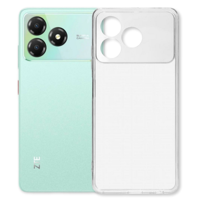 Чохол до мобільного телефона BeCover silicone ZTE Blade A36 / Nubia A36 Transparent (714908)