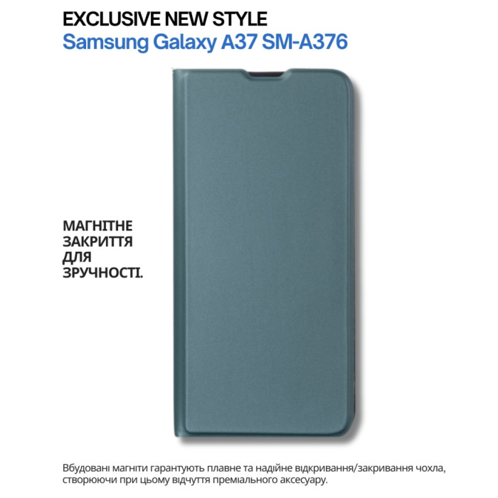 Чохол до мобільного телефона BeCover Exclusive New Style Samsung Galaxy A37 SM-A376 Dark Green (714925)