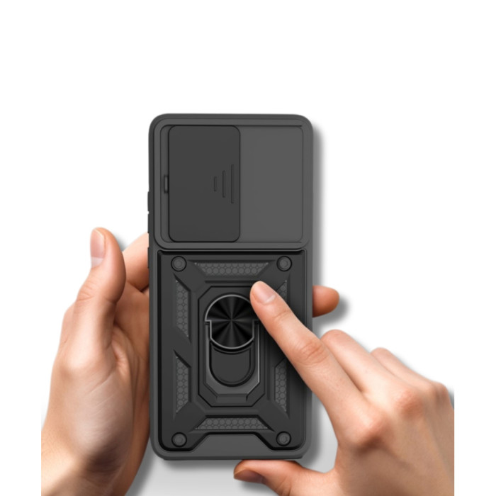 Чохол до мобільного телефона BeCover Military Motorola Moto G86 Black (715037)