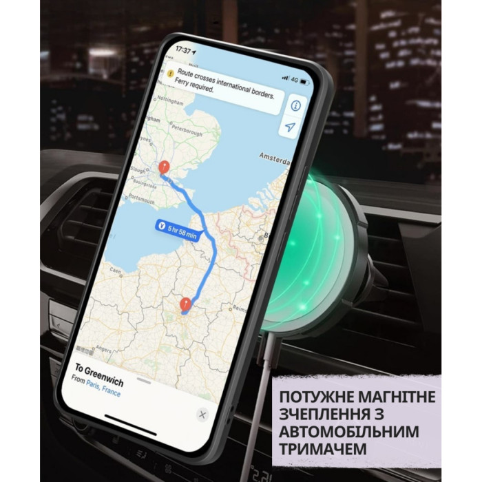 Чохол до мобільного телефона BeCover Military Motorola Moto G86 Black (715037)