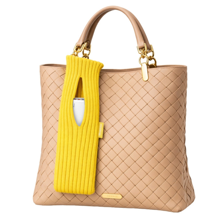 Чохол до мобільного телефона BeCover Knit Pocket universal Yellow (715165)