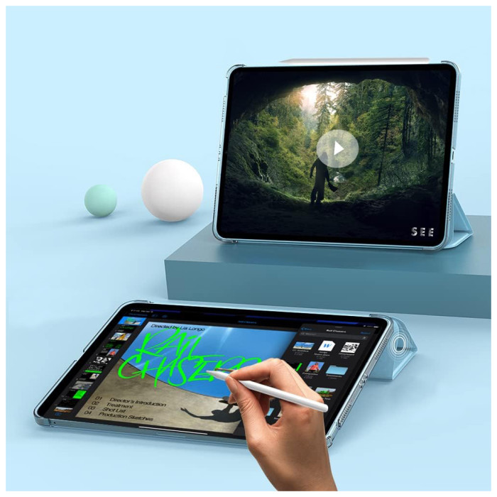 Чохол до планшета BeCover Tri Fold Hard Apple iPad Air 11