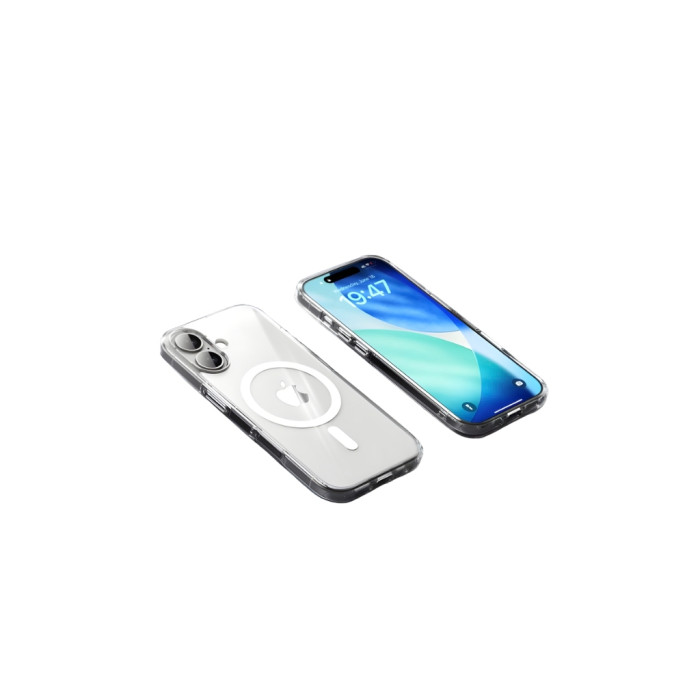Чохол до мобільного телефона BeCover FIBRA Crystal MagSafe Apple iPhone 17 (715366)