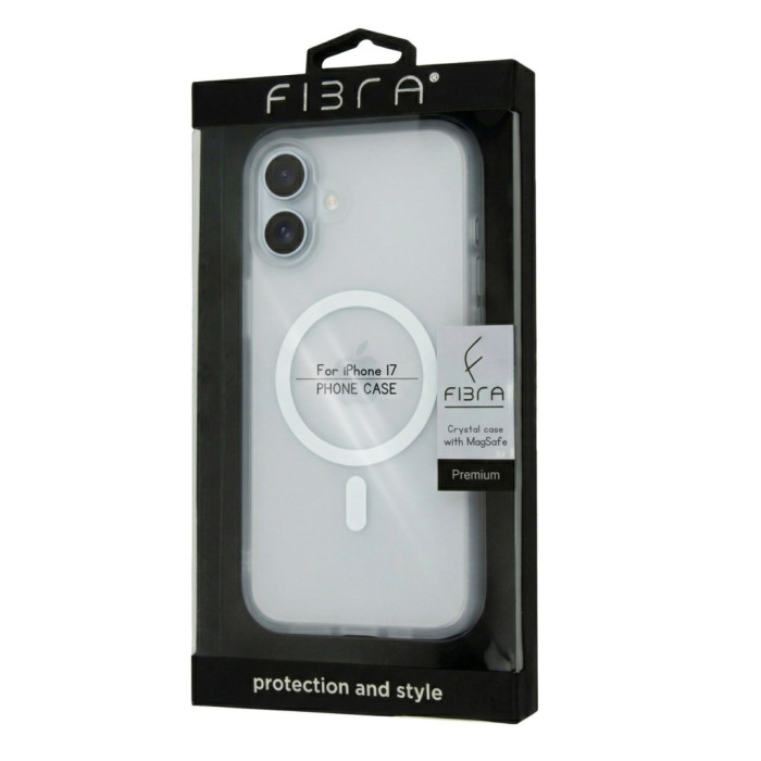 Чохол до мобільного телефона BeCover FIBRA Crystal MagSafe Apple iPhone 17 (715366)