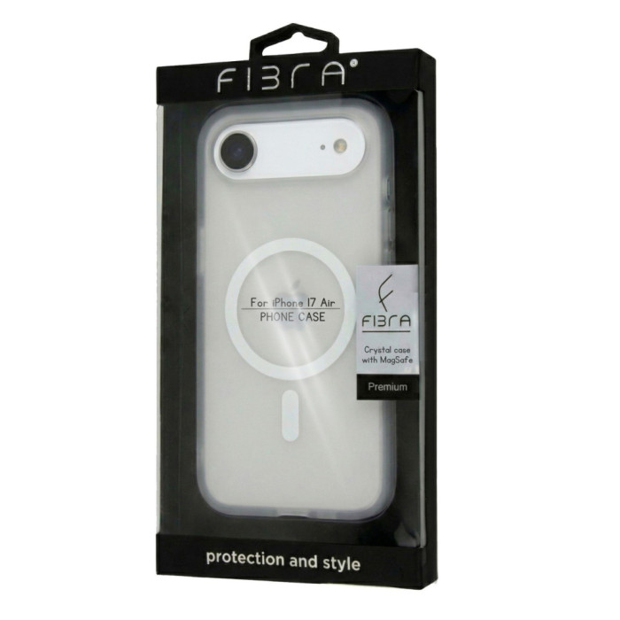 Чохол до мобільного телефона BeCover FIBRA Crystal MagSafe Apple iPhone 17 Air (715367)