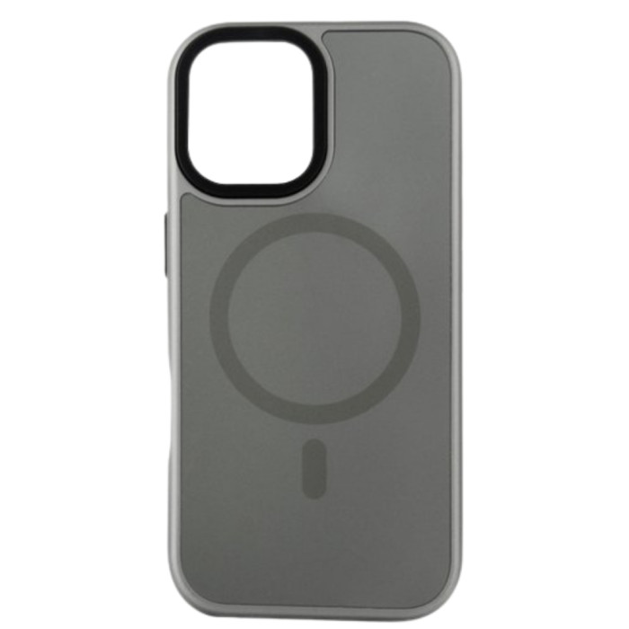 Чохол до мобільного телефона BeCover FIBRA ArcLine MagSafe Apple iPhone 17 Gray (715374)