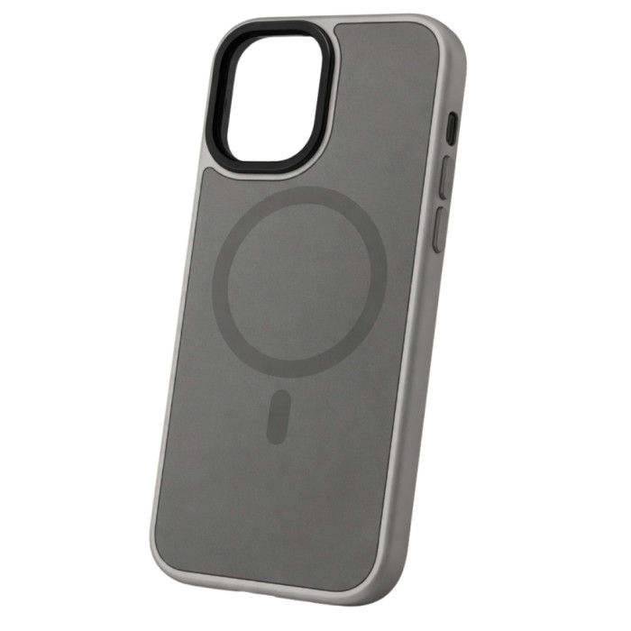 Чохол до мобільного телефона BeCover FIBRA ArcLine MagSafe Apple iPhone 17 Gray (715374)