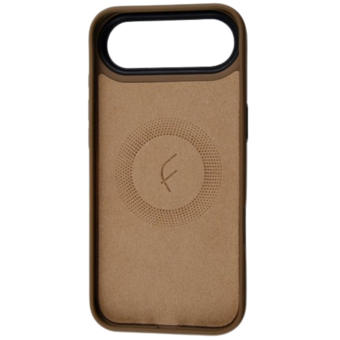Чохол до мобільного телефона BeCover FIBRA ArcLine MagSafe Apple iPhone 17 Air Brown (715376)