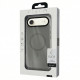 Чохол до мобільного телефона BeCover FIBRA ArcLine MagSafe Apple iPhone 17 Air Gray (715377)