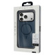 Чохол до мобільного телефона BeCover FIBRA ArcLine MagSafe Apple iPhone 17 Pro Blue (715382)