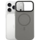 Чохол до мобільного телефона BeCover FIBRA ArcLine MagSafe Apple iPhone 17 Pro Gray (715384)
