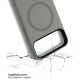 Чохол до мобільного телефона BeCover FIBRA ArcLine MagSafe Apple iPhone 17 Pro Gray (715384)