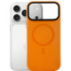 Чохол до мобільного телефона BeCover FIBRA ArcLine MagSafe Apple iPhone 17 Pro Orange (715385)