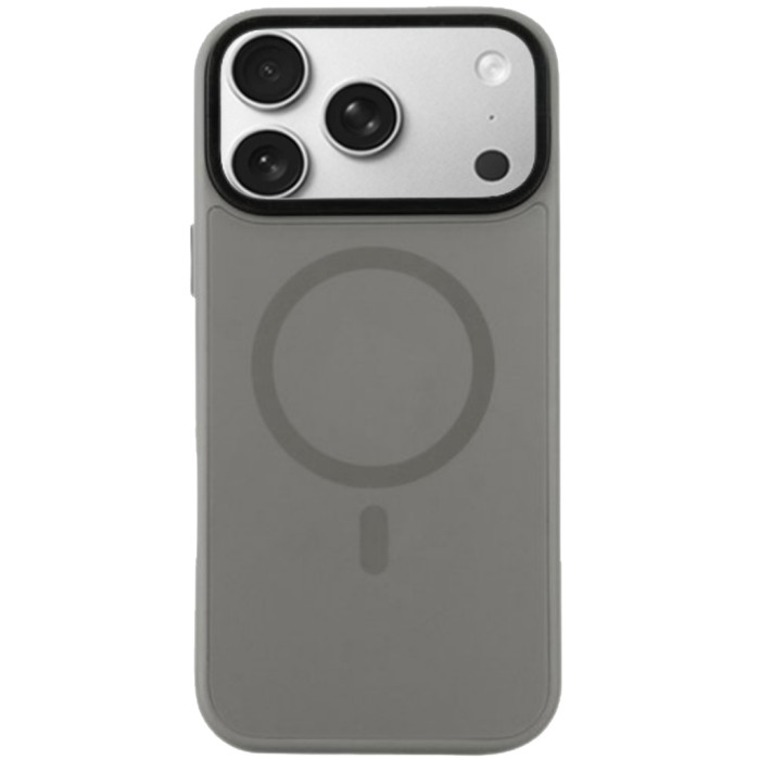 Чохол до мобільного телефона BeCover FIBRA ArcLine MagSafe Apple iPhone 17 Pro Max Gray (715389)