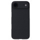 Чохол до мобільного телефона BeCover FIBRA Carbonite MagSafe Apple iPhone 17 Air Black (715407)